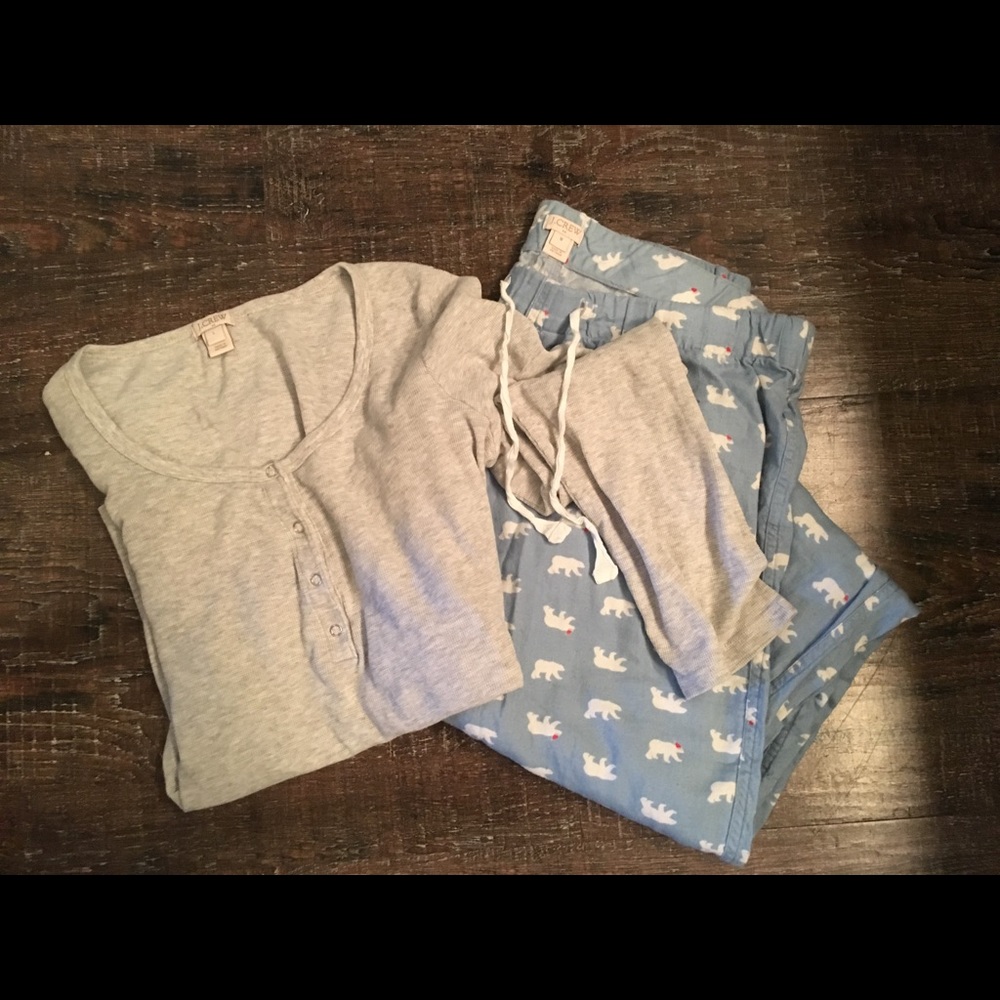 Jcrew pajama set